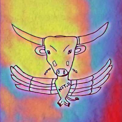 flying cow - Created by bvdraw Profile Picture