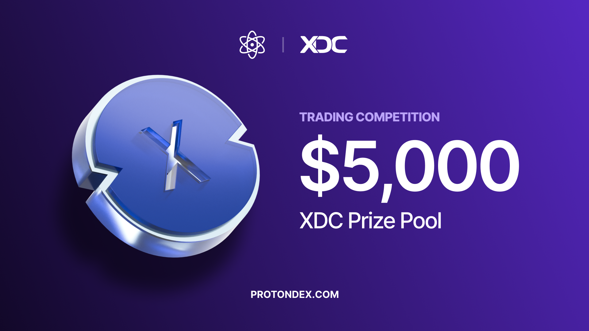 XDC Trading Competition on Proton DEX: $5,000 Prize Pool & Exclusive NFT for Participants - Proton Chain Blog