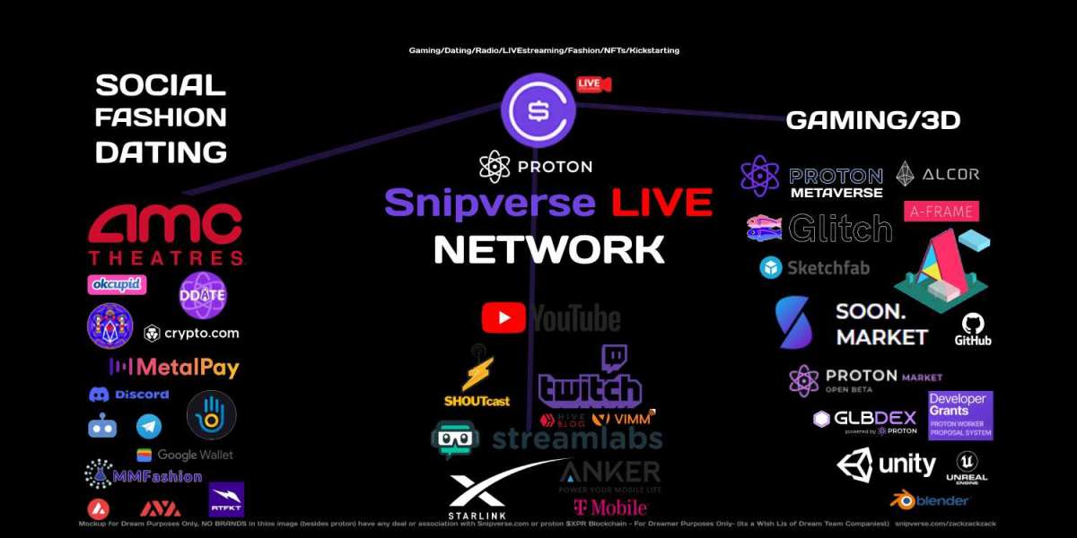 Proposal for Snipverse Live Music/DDating/Live Streaming/Fashion/Gaming Network (ROUGH DRAFT #1)