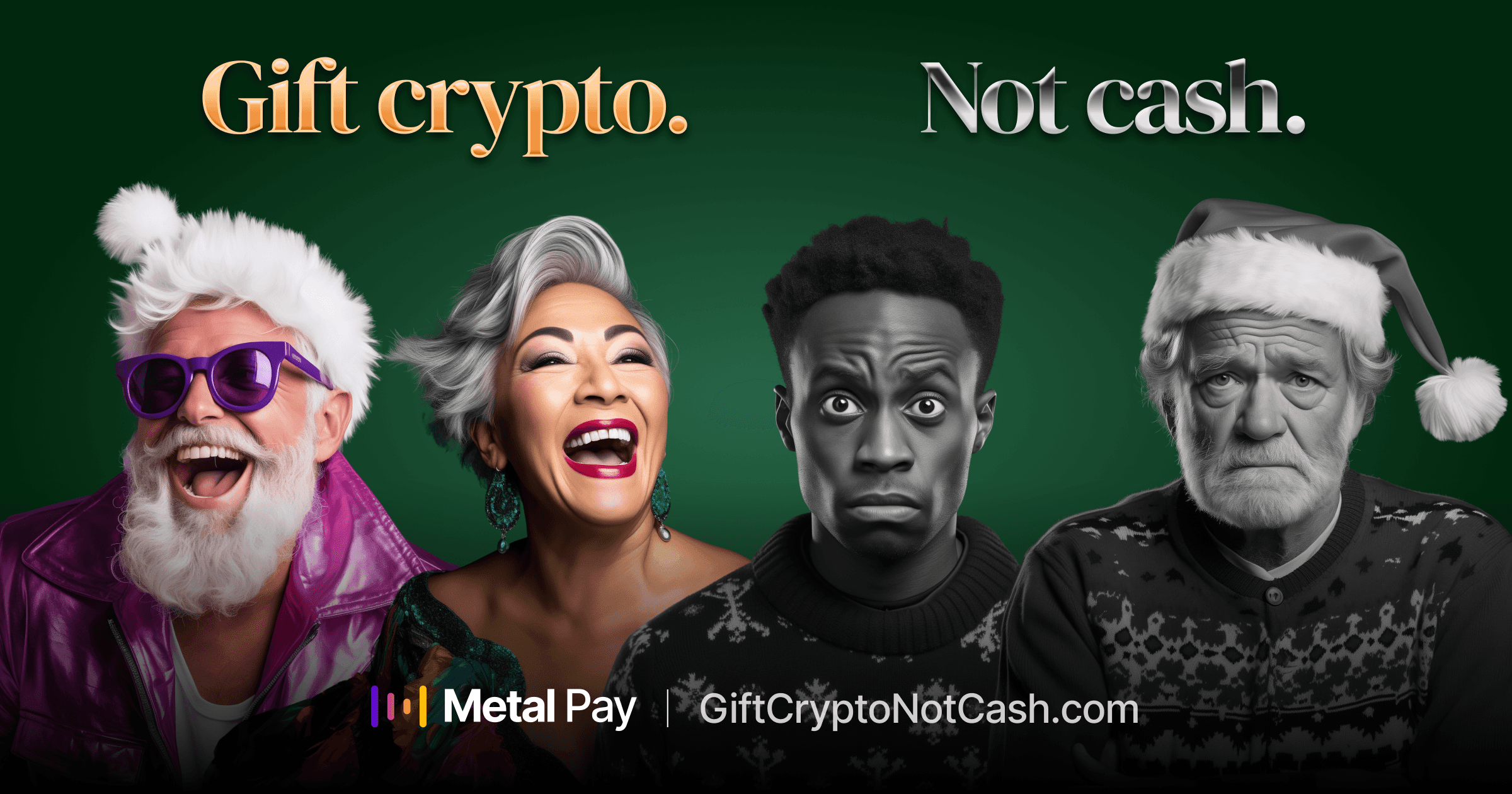Gift Crypto Not Cash by Metal Pay